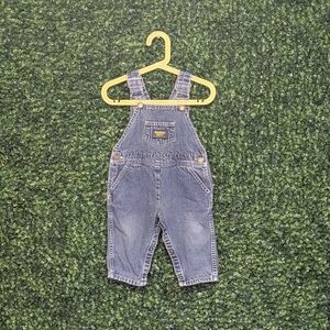 Oshkosh Blue Denim Vintage Overalls, 18M